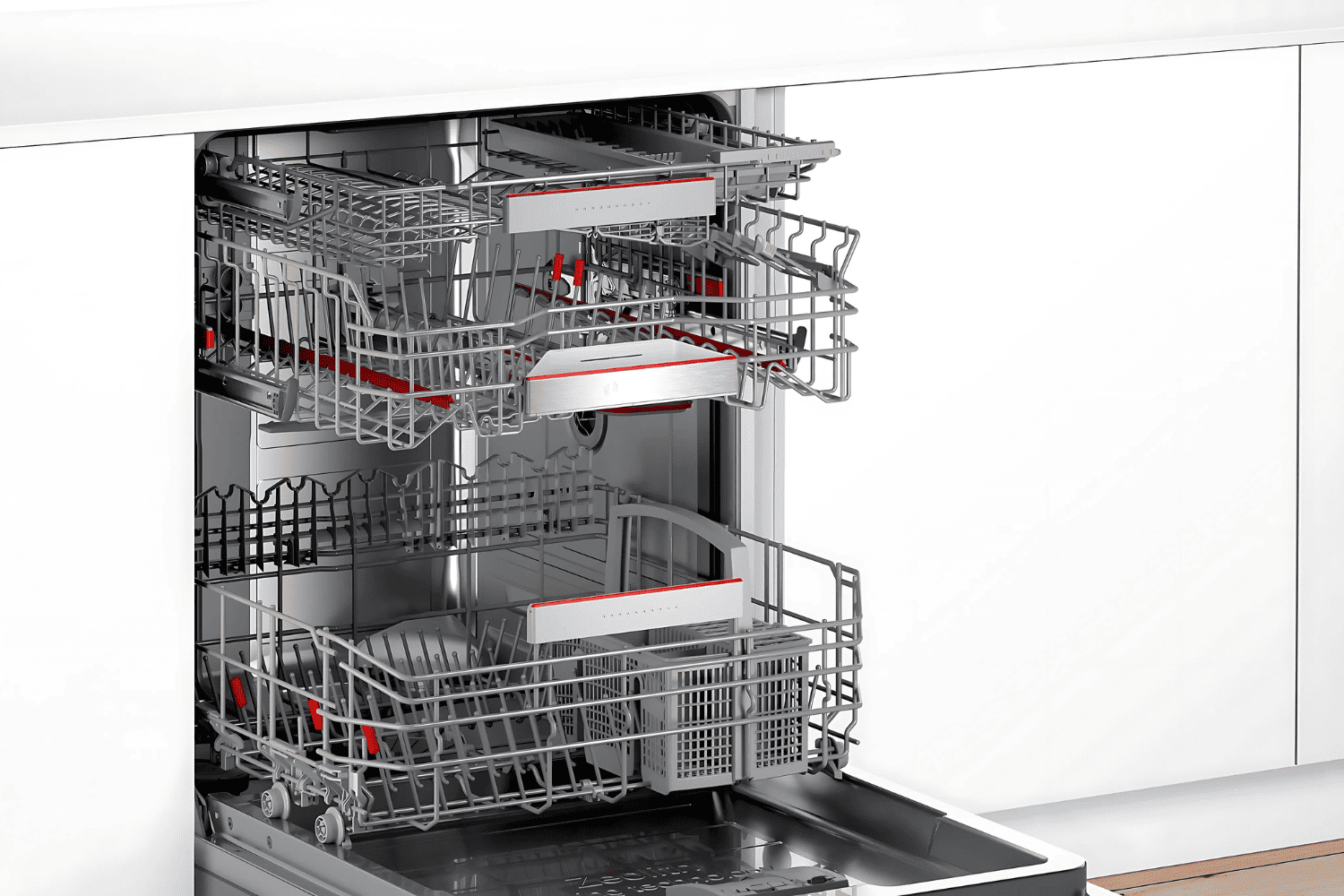 Máy rửa bát bán âm Bosch SMI6ZDS49E sở hữu sức chứa lớn lên tới 13 bộ