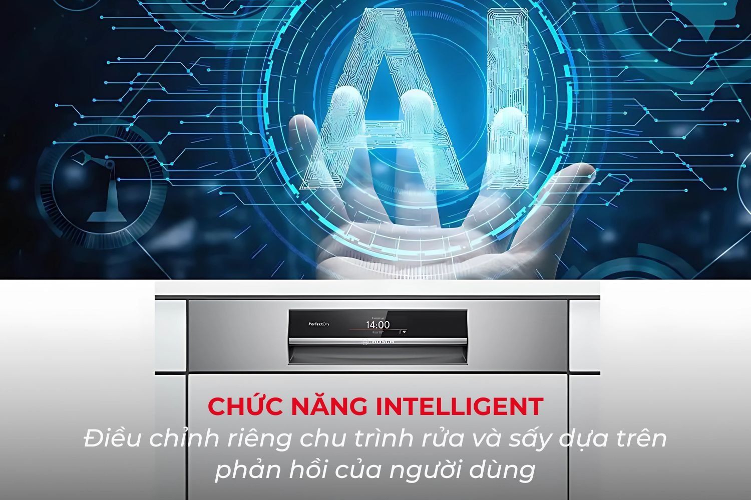 Đây là công nghệ chỉ trang bị trên máy rửa bát Bosch Series 8