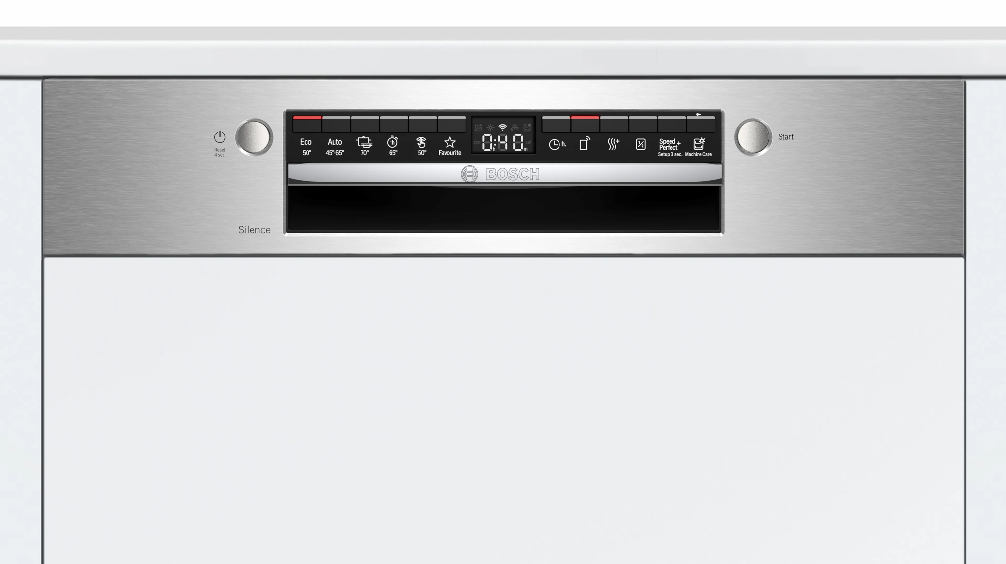 Máy rửa bát Bosch SMI4HVS33E tích hợp các chương trình rửa đa dạng