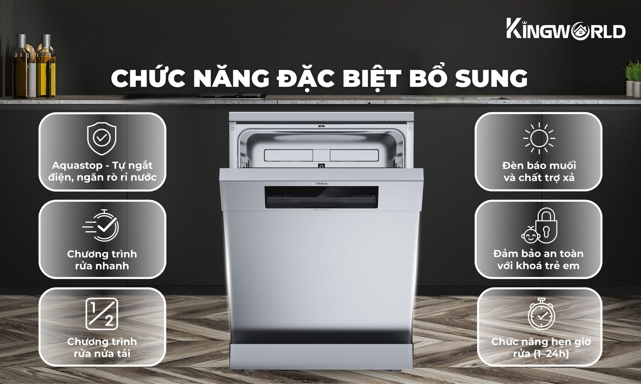 Trang bị nhiều tính năng hỗ trợ người dùng