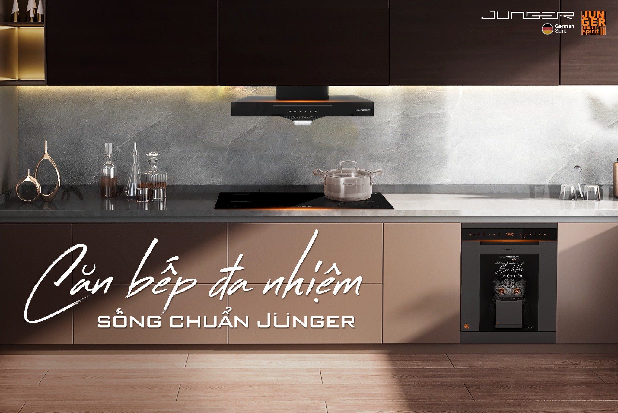 Máy rửa bát Junger là thương hiệu hàng đầu đến từ Đức