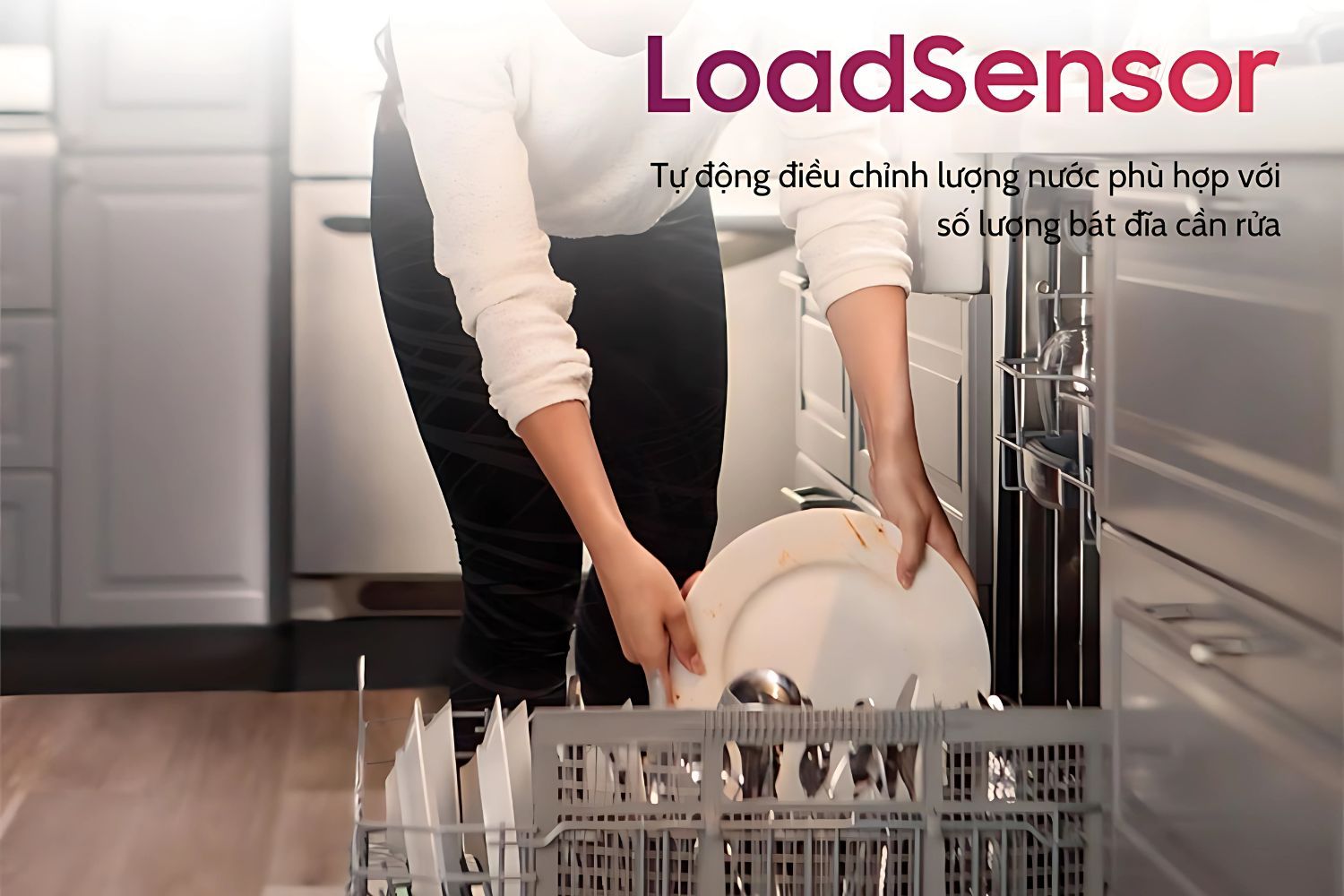 Cảm biến tải Load Sensor tự động điều chỉnh lượng nước phù hợp
