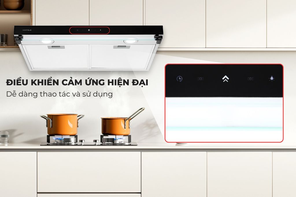 Điều khiển cảm ứng hiện đại dễ sử dụng