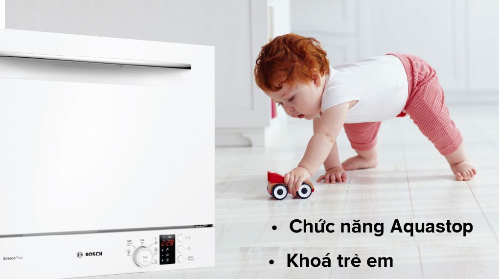 Tính năng khóa trẻ em an toàn