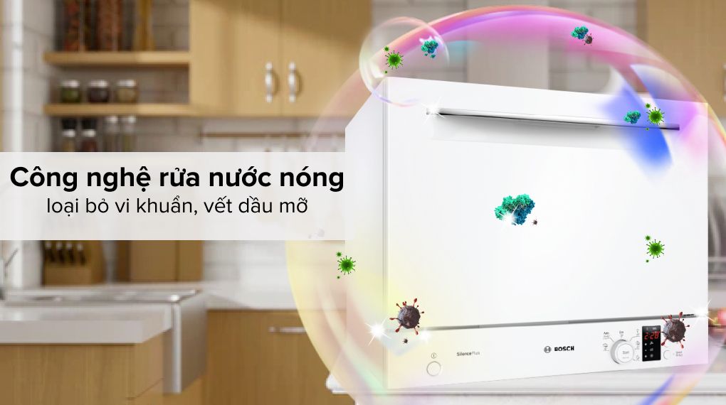 Công nghệ rửa sấy hiện đại