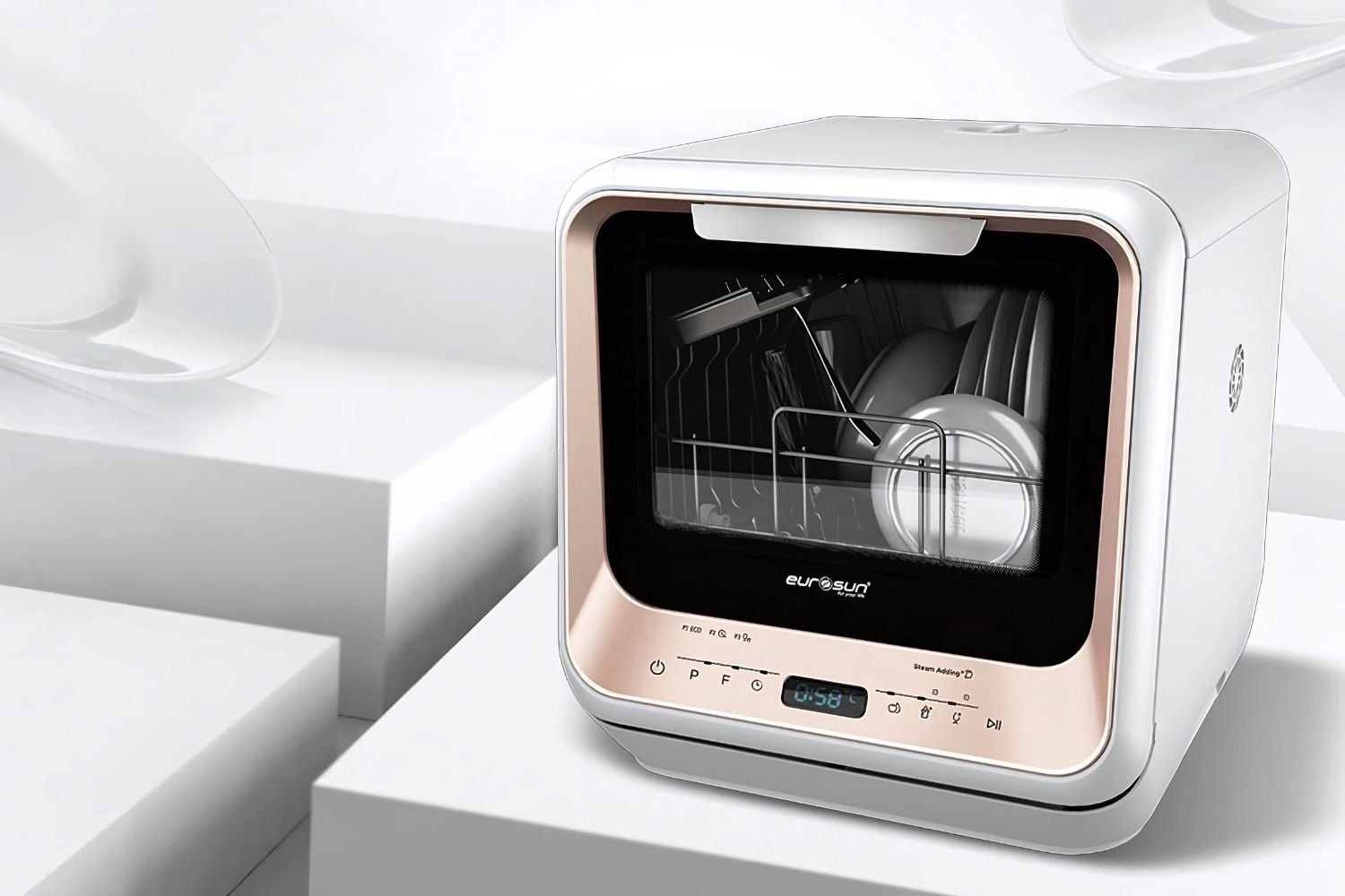 Máy rửa bát Eurosun tích hợp những công nghệ&nbsp;nổi bật, hiện đại