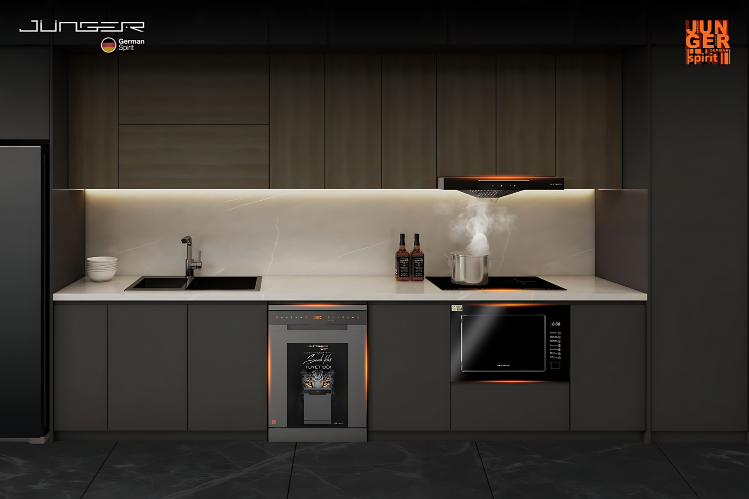 Mua máy rửa chén Junger chính hãng giá rẻ ở đâu?