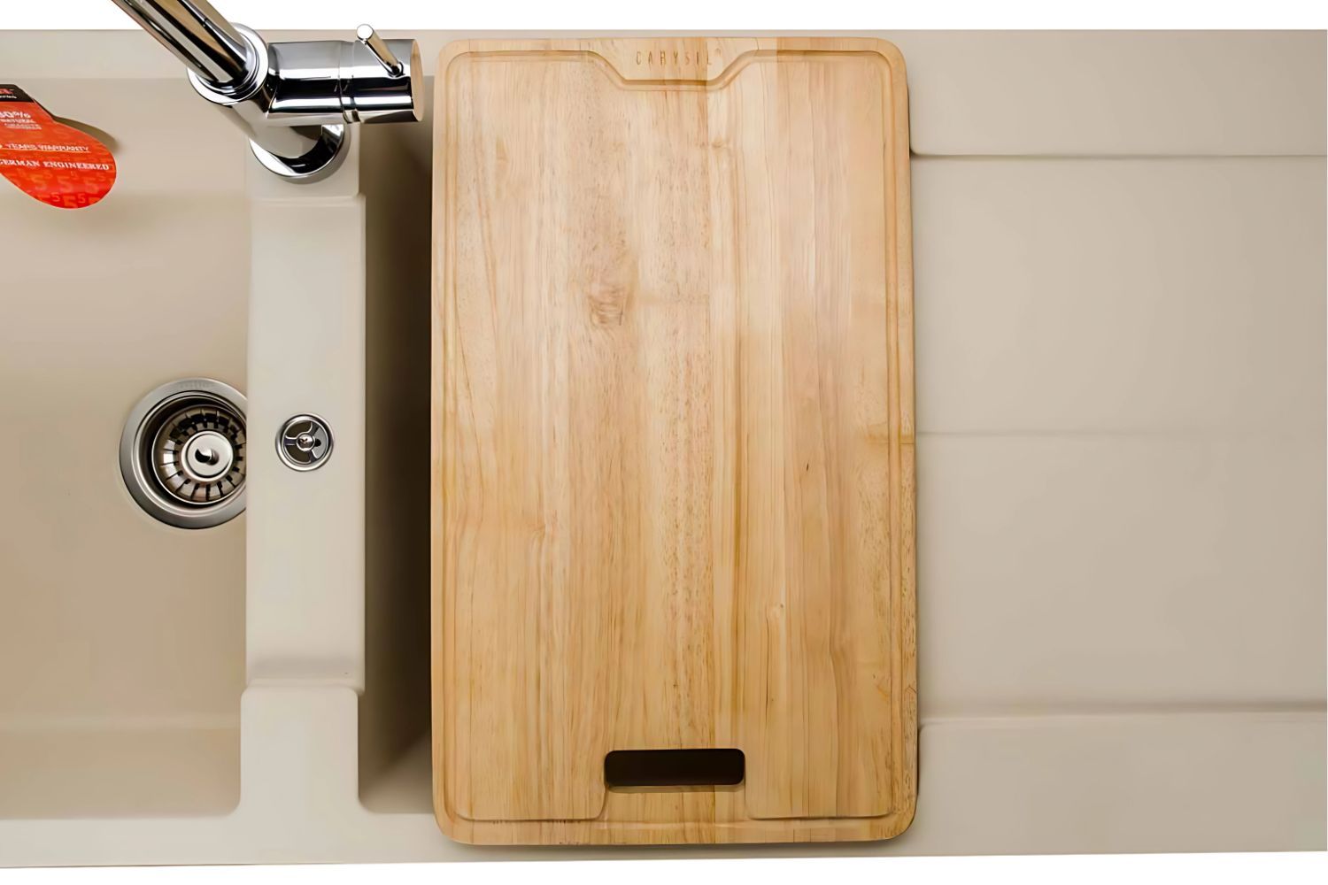 Thớt tích hợp đa năng cho chậu rửa bát bằng đá