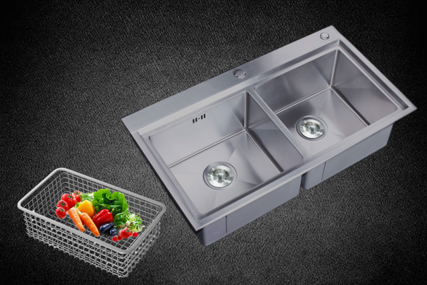 Chậu rửa bát 2 ngăn Eurosun thương hiệu đến từ Đức với thiết kế đạt chuẩn châu Âu.