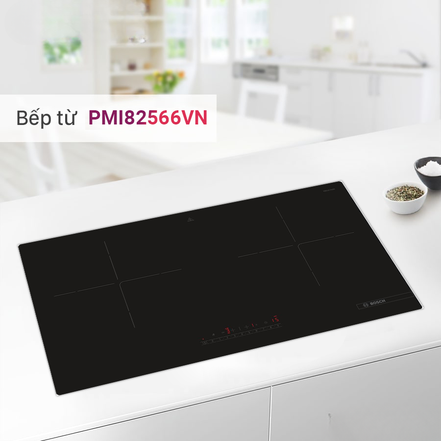 Bosch PMI82566VN được thiết kế với mặt Kính Schott Ceran