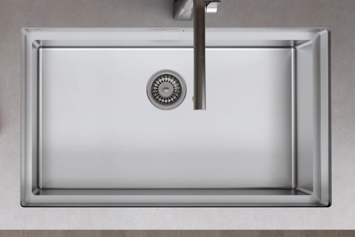 độ nông sâu chậu rửa bát 1 hố