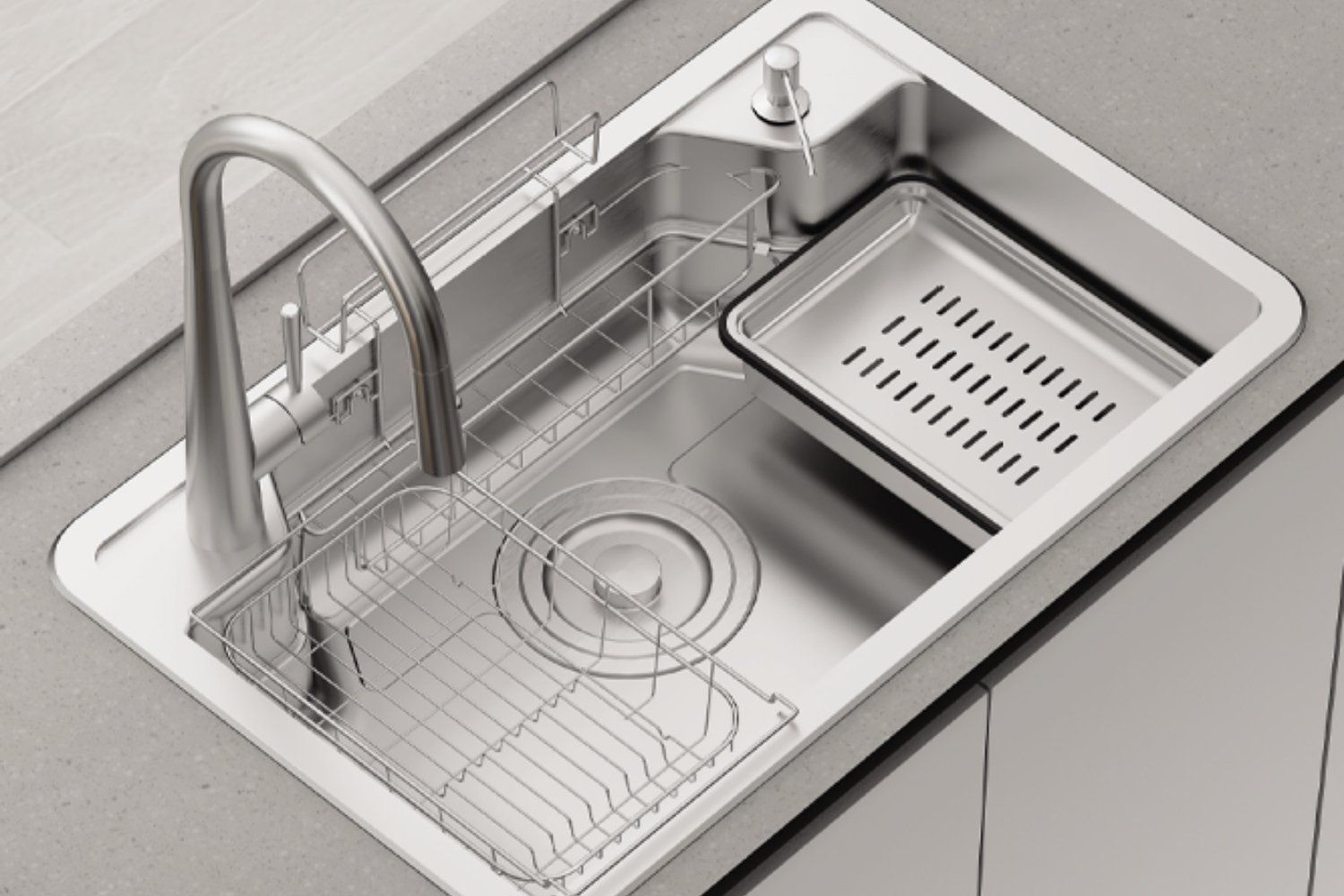 chậu rửa bát 1 hố EU