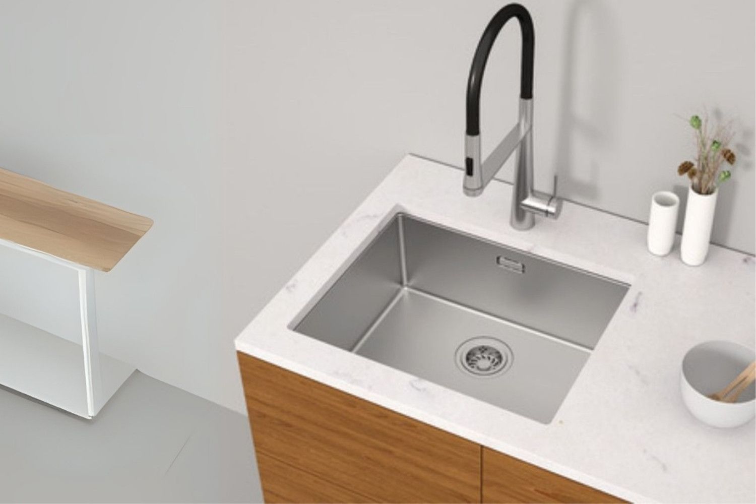 bồn rửa bát 1 hố chính hãng