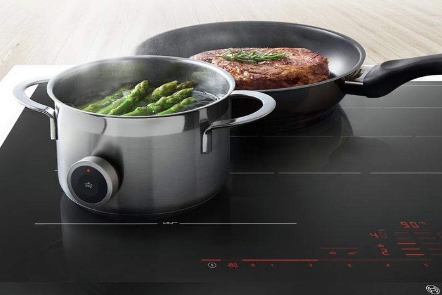 Tính năng PerfectCook & PerfectFry của bếp từ Bosch PXY601JW1E