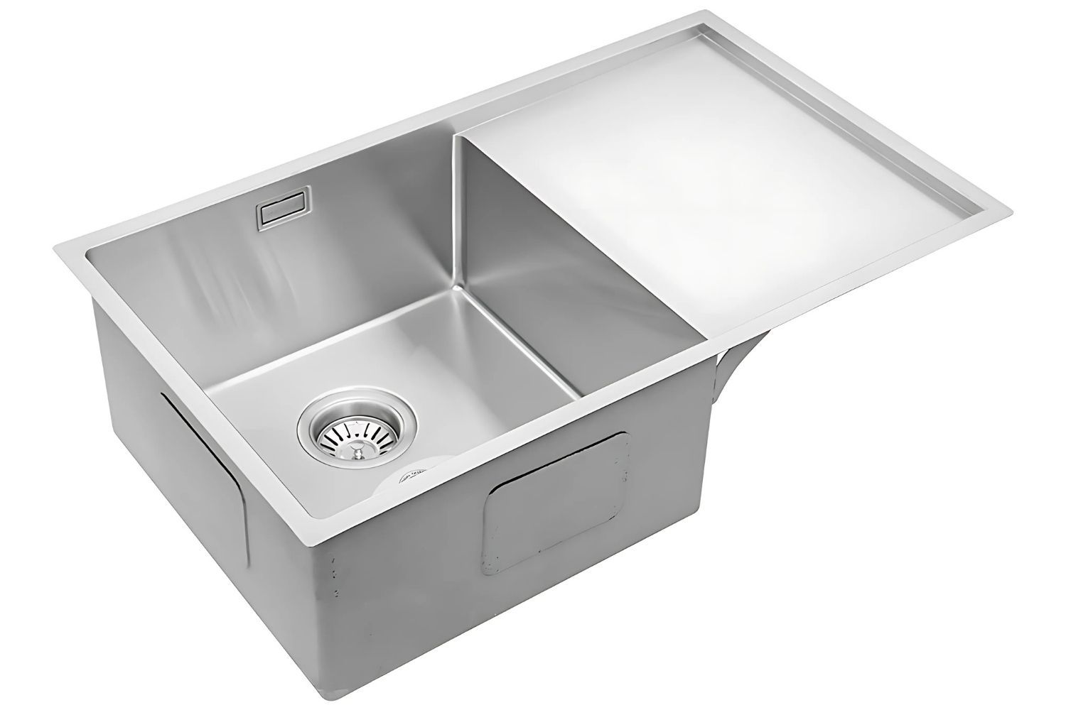 Chậu rửa bát Hafele HS21-SSD1S60 567.94.019 được thiết kế vuông vức, sang trọng