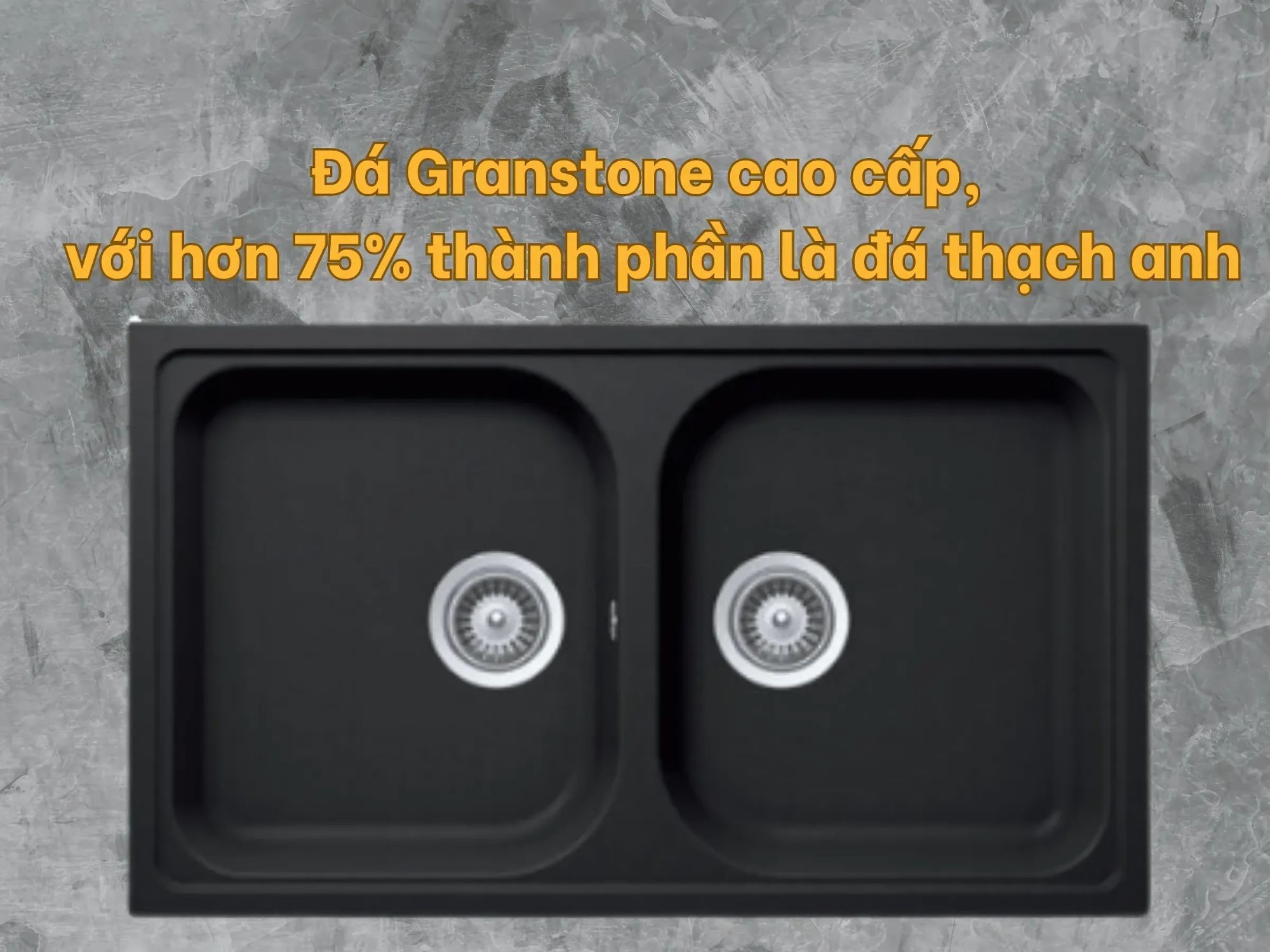 Chất liệu đá Granstone bền bỉ vượt thời gian