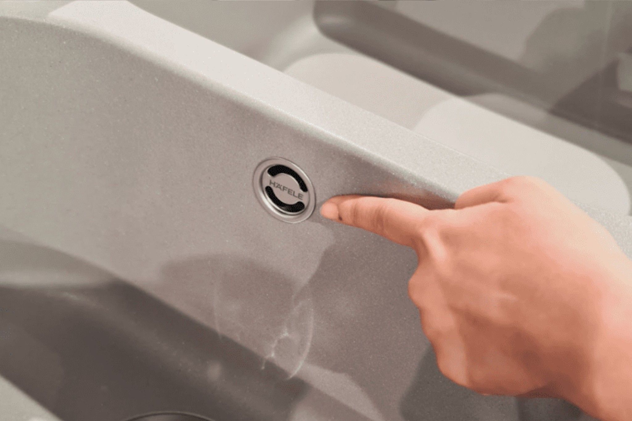 Chậu rửa chén Hafele HS19-GEN2R90 570.35.480 thiết kế chống tràn