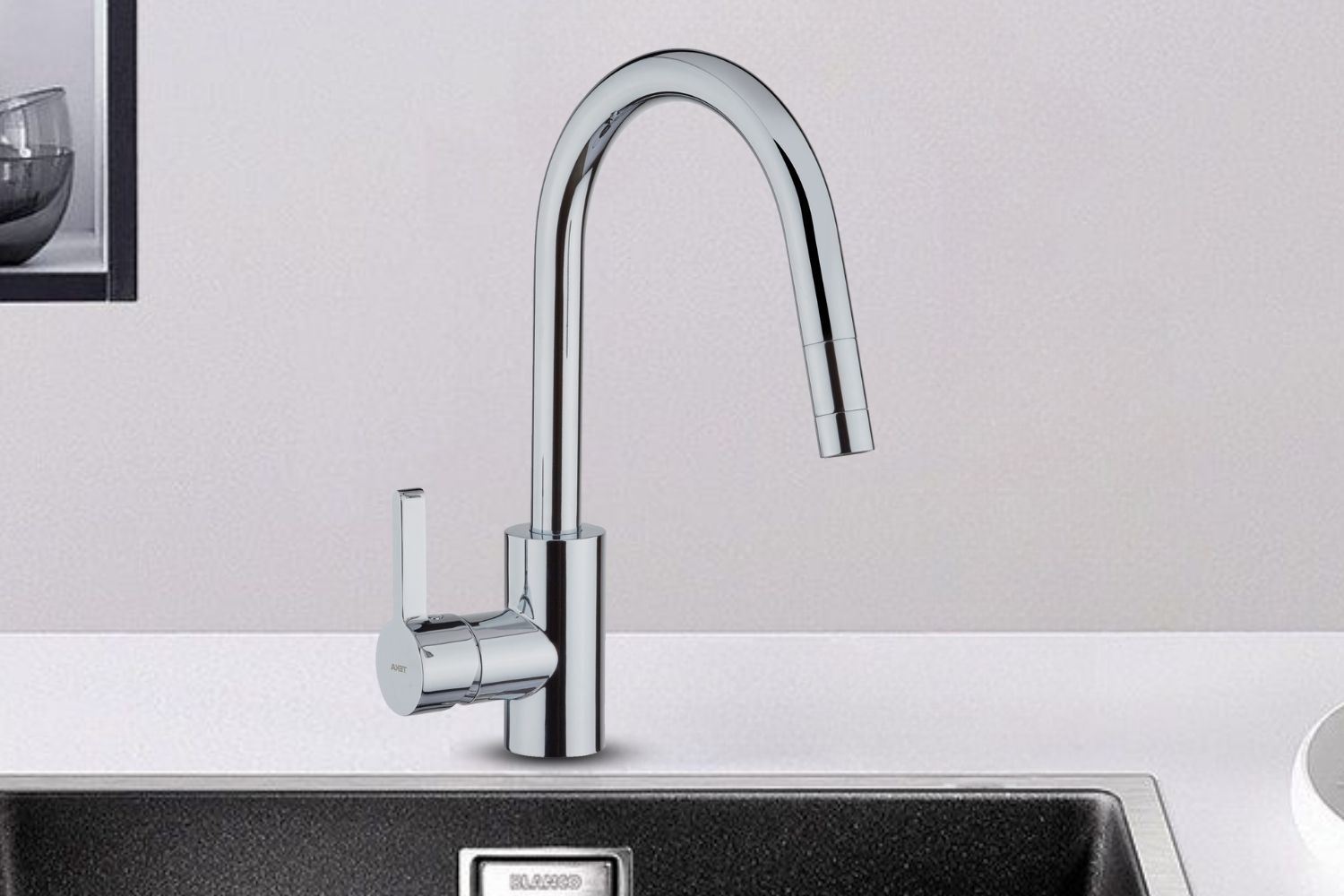 Teka MTP 938 116020000 thiết kế cổ vòi dạng cổ ngỗng hiện đại