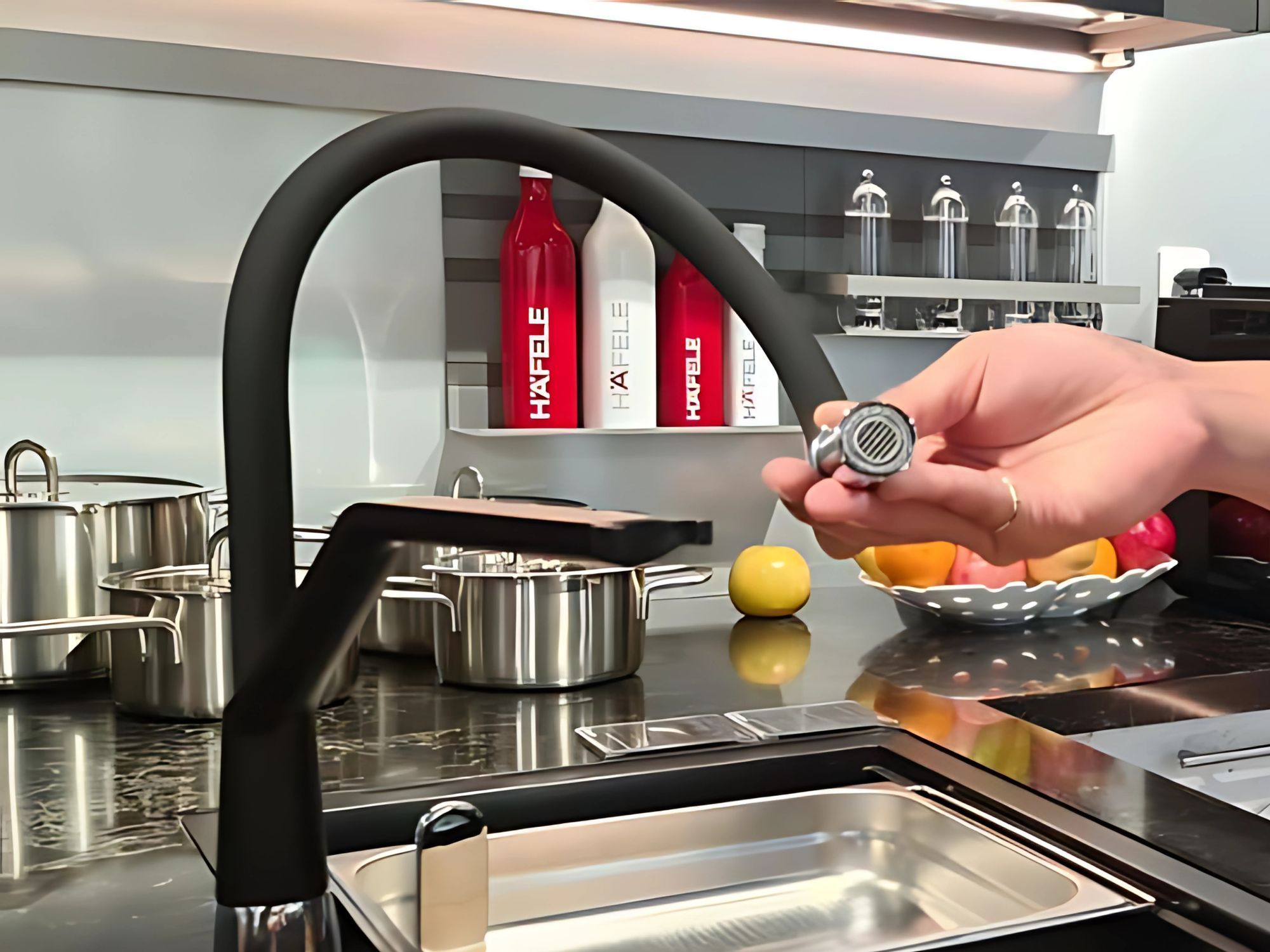 Điều chỉnh tia nước thuận tiện