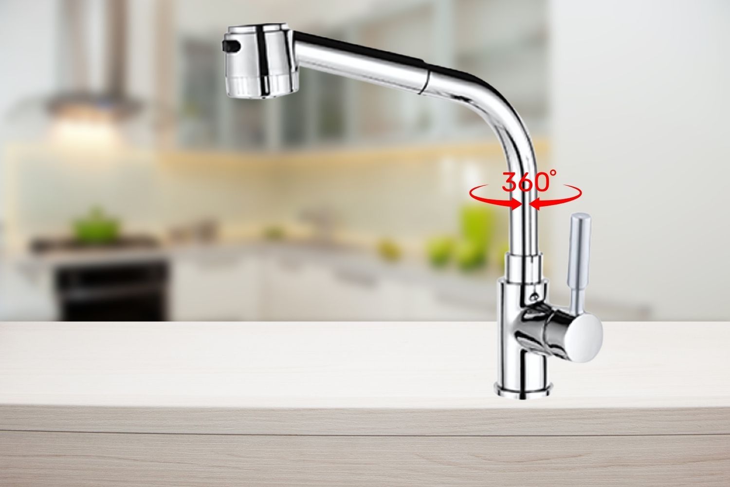 Vòi rửa bát Eurosun xoay 360°