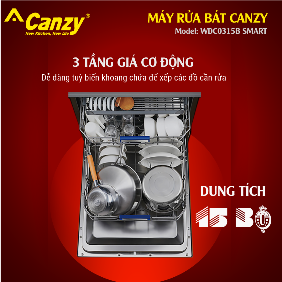 Công suất lớn, đáp ứng mọi nhu cầu