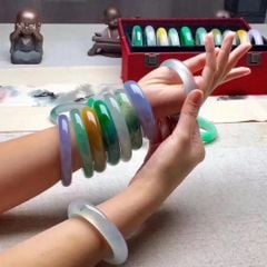 VÒNG NGUYÊN KHỐI NGỌC PHỈ THÚY