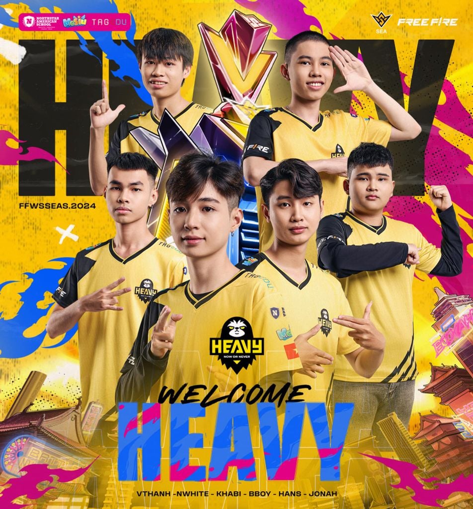 HEAVY Free Fire – Biểu tượng của tinh thần thi đấu và đam mê bất tận