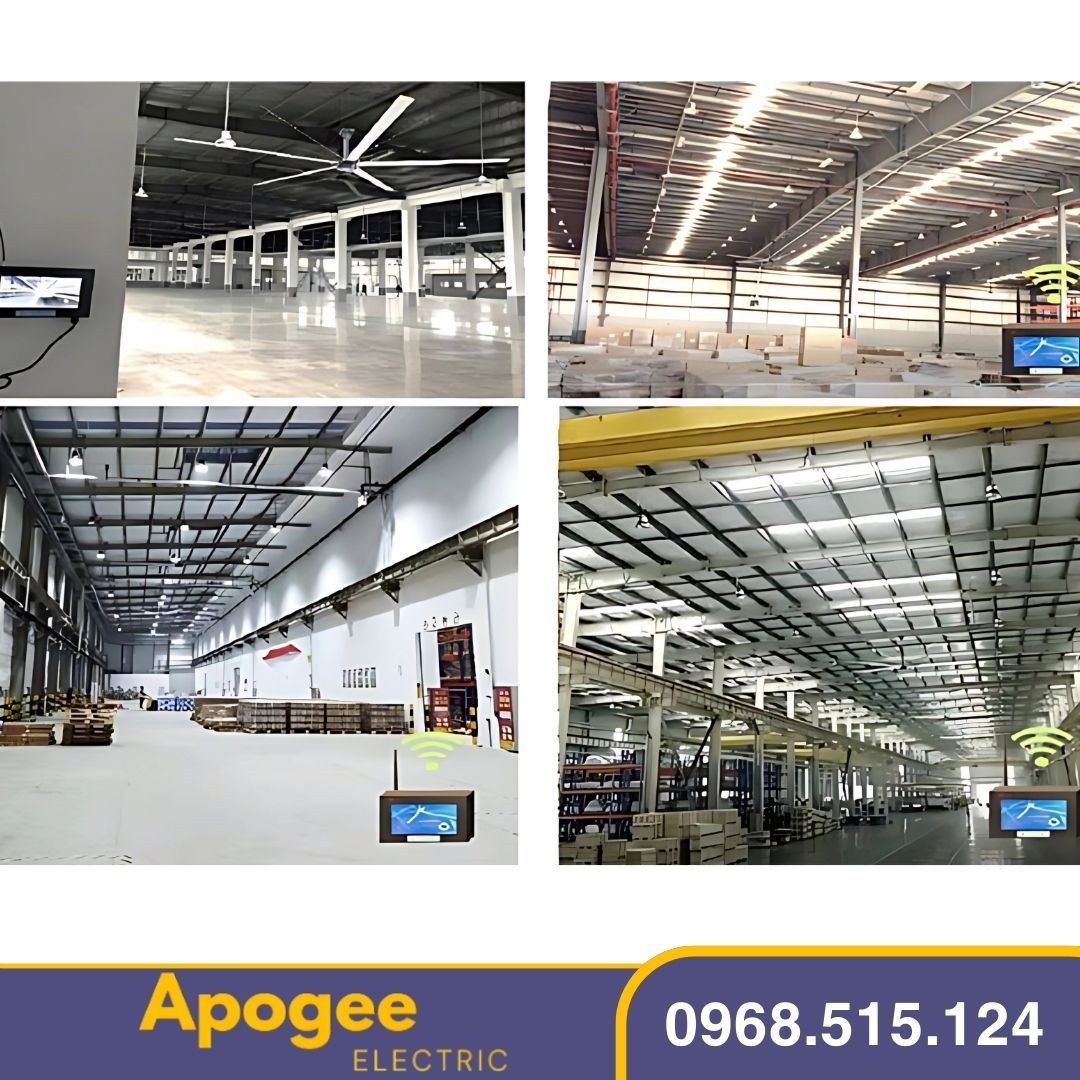 Quạt trần công nghiệp cánh dài