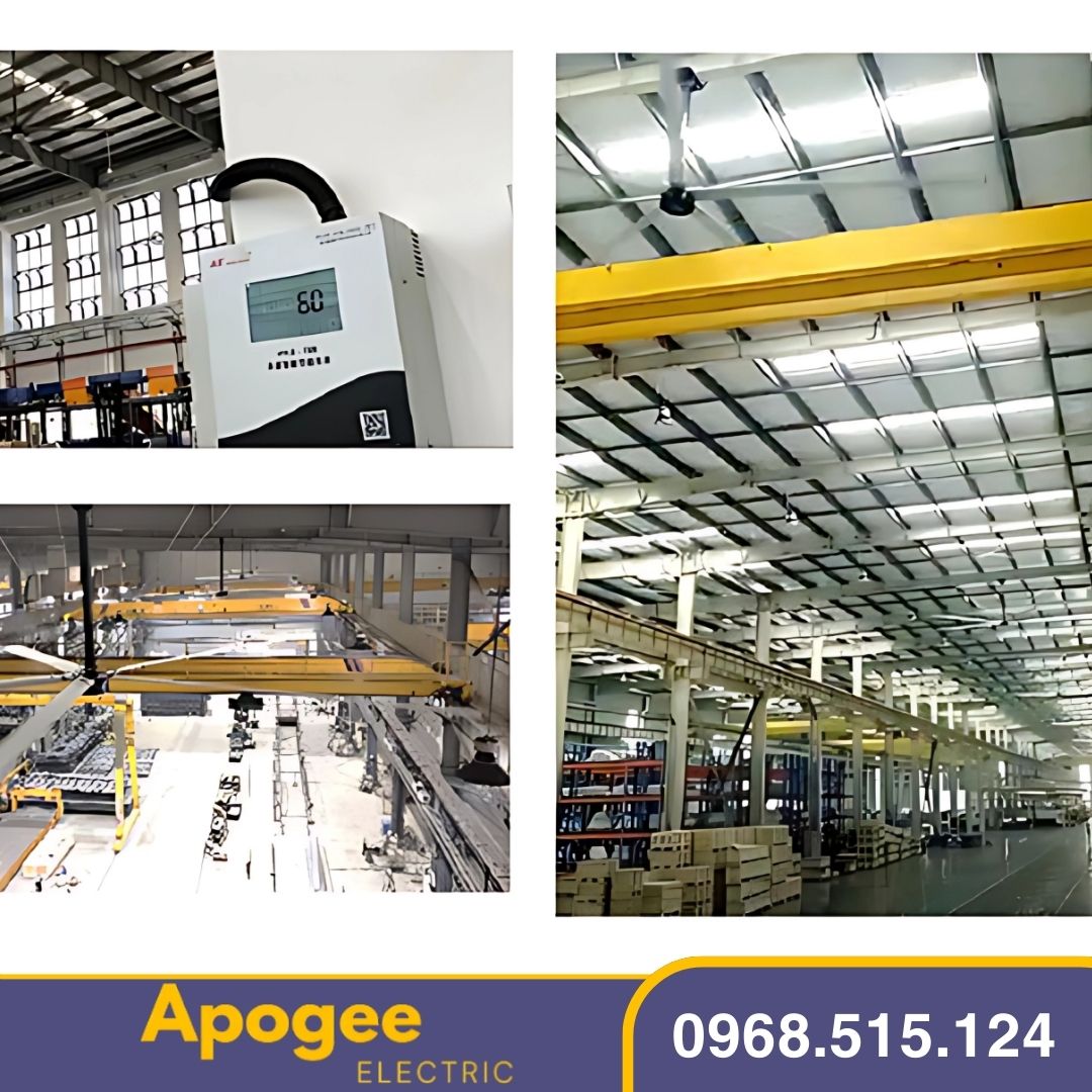 Quạt trần công nghiệp cánh dài