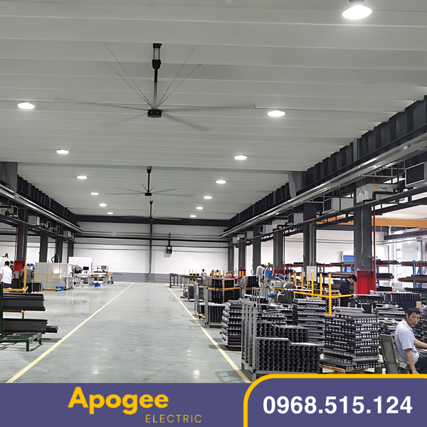 Quạt trần công nghiệp HVLS 7300