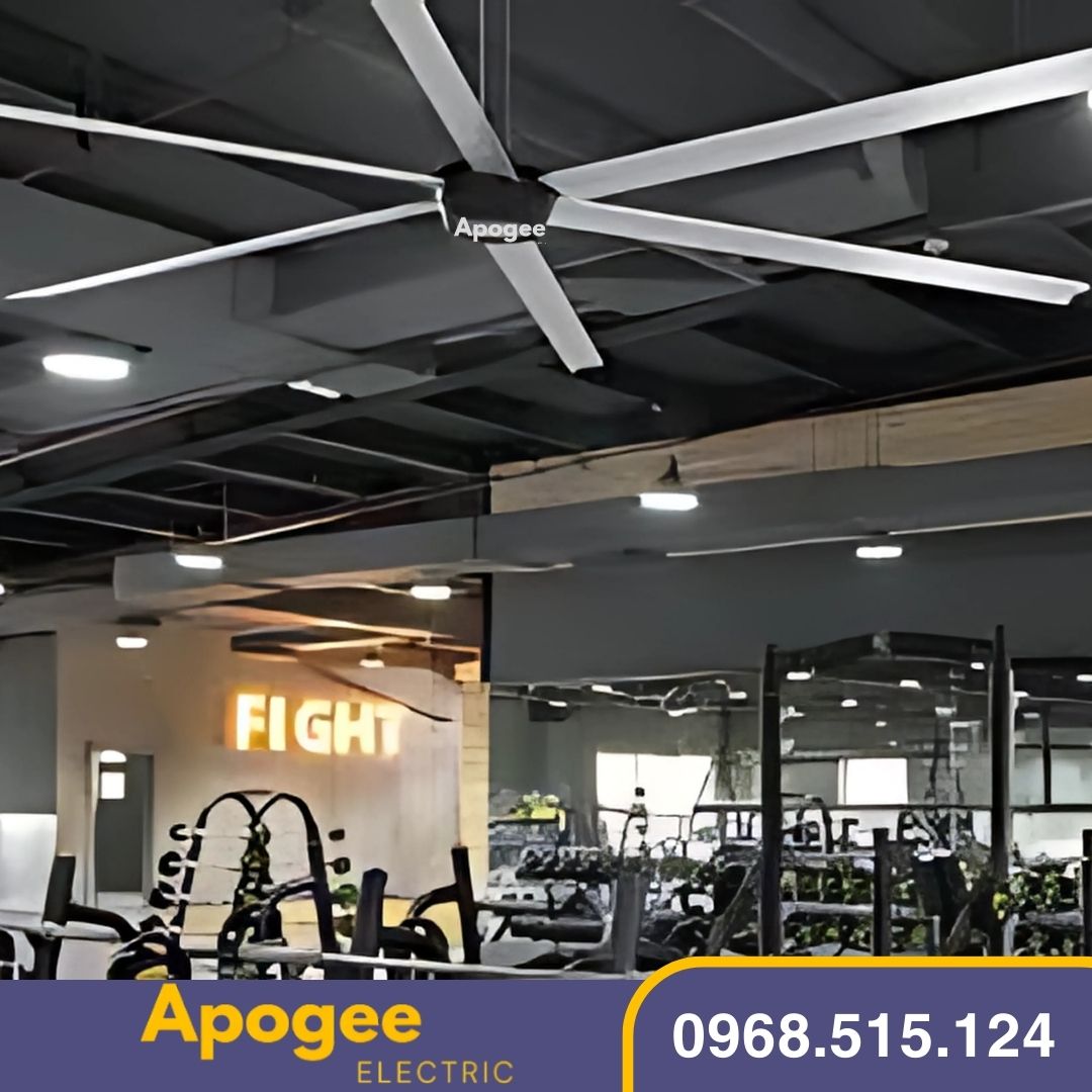 Quạt Trần Công Nghiệp 6 Cánh   Giải Pháp Làm Mát Hiệu Quả Cho Nhà Xưởng