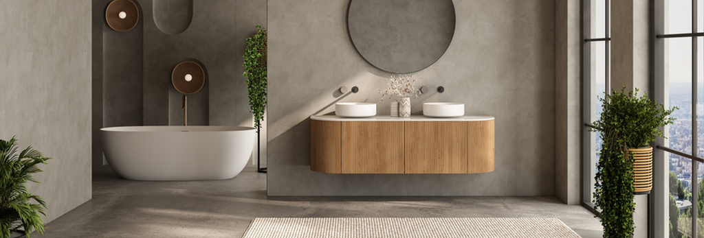 Mẹo phối hợp gạch ốp tường phong cách hiện đại đẹp mãn nhãn