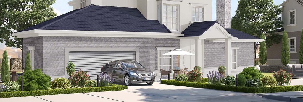 Ngói phẳng tráng men TTC – Dòng sản phẩm tiêu biểu áp dụng công nghệ xanh ECO với 100% men màu cao cấp Châu Âu