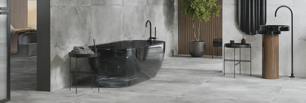 Gạch ốp tường men matt VIOVA: Sự lựa chọn hoàn hảo cho phòng tắm sang trọng