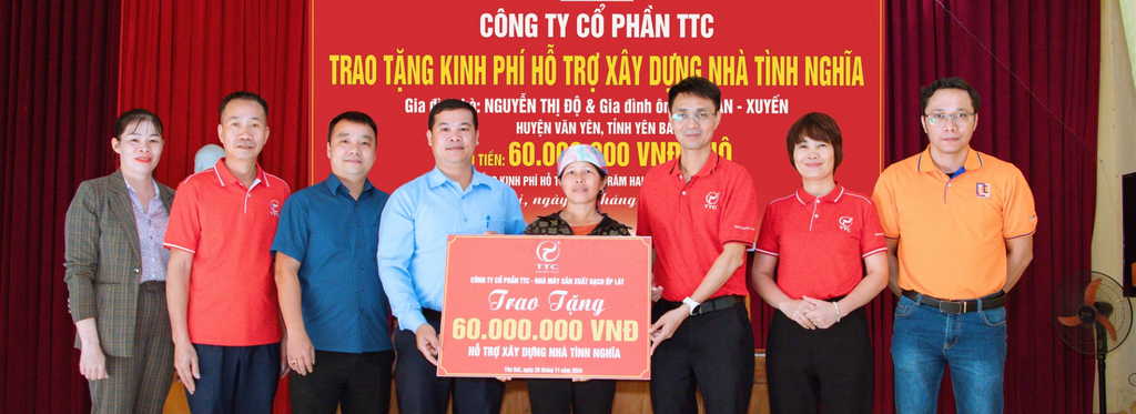 Công ty Cổ phần TTC hỗ trợ kinh phí xây dựng nhà tình nghĩa cho đồng bào miền Bắc bị thiệt hại do cơn bão số 3 Yagi (nhật ký phần 2)