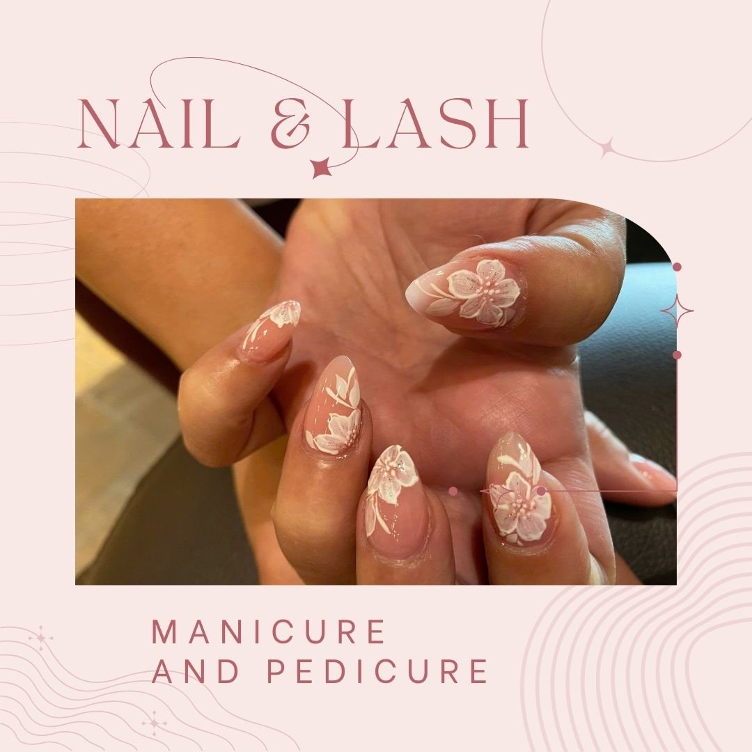 Nails and Lash billboard