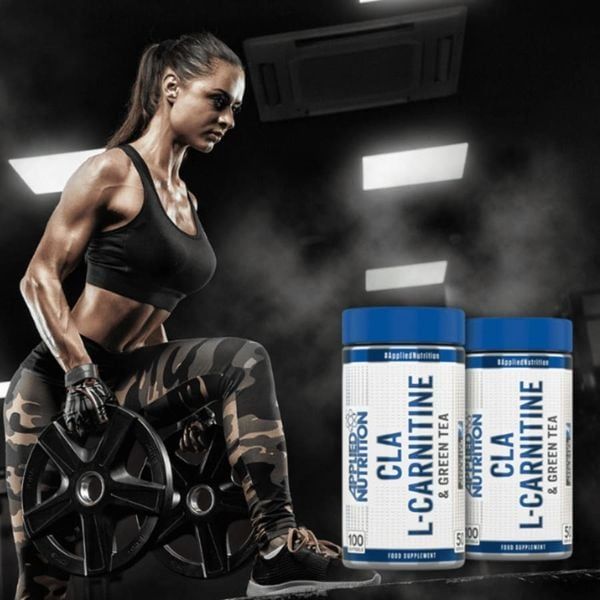 Applied Nutrition CLA L-Carnitine Green Tea hỗ trợ đốt calo tốt