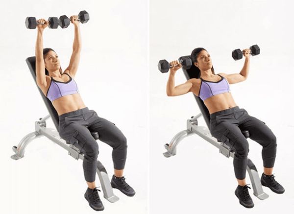 Bài tập tăng vòng 1 - Dumbbell Flyes
