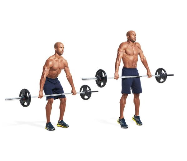 Sai lầm thường gặp khi tập Barbell Shrug