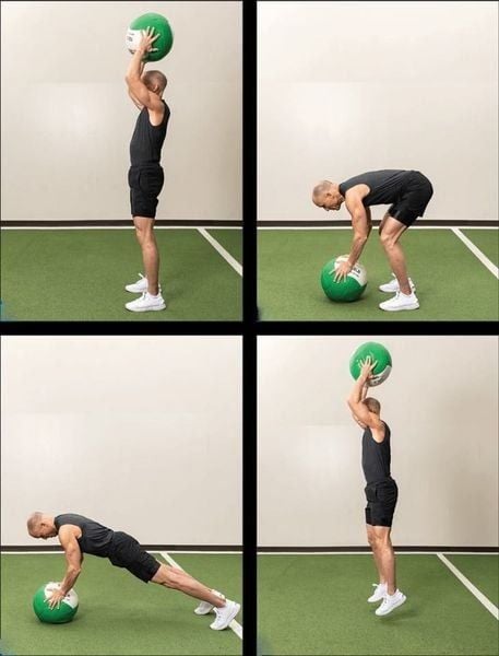Medicine Ball Burpee