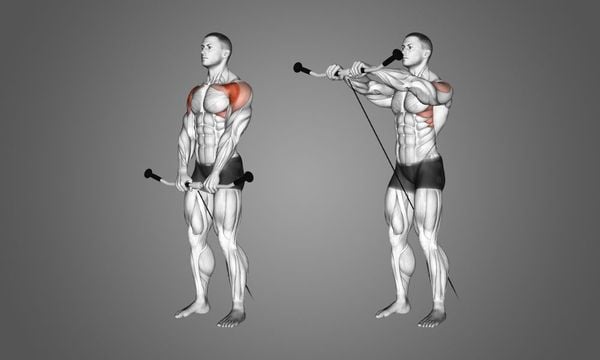 Single-Arm Cable Raise là bài tập chỉ sử dụng một tay để luyện tập