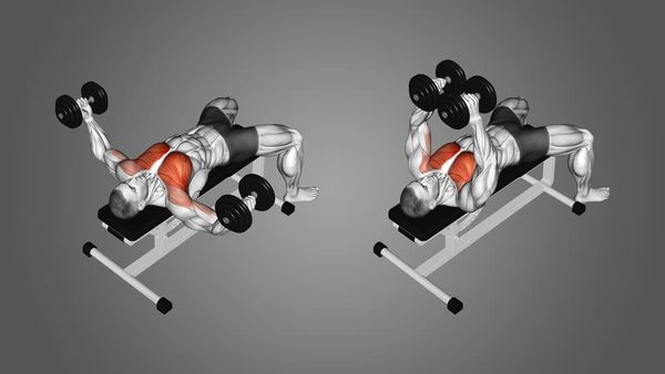Dumbbell Flyes là một bài tập đơn khớp tập ngực được ưa chuộng