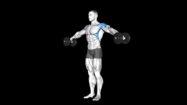 Dumbbell Lateral Raise là bài tập quan trọng giúp phát triển cơ vai nhanh chóng