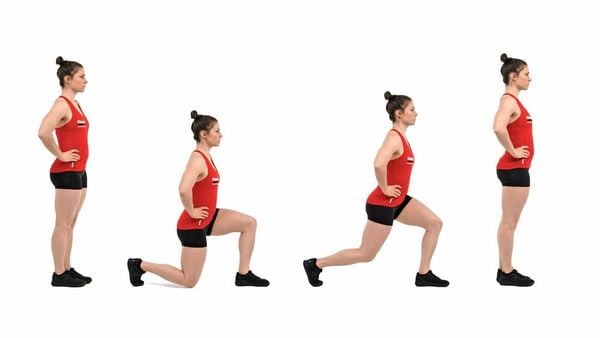 Bài tập Walking Lunge