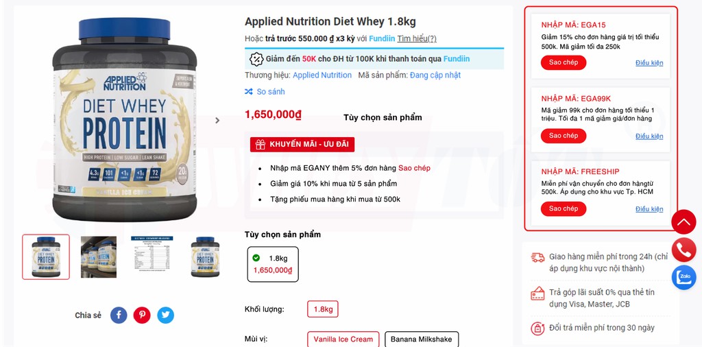 HƯỚNG DẪN MUA HÀNG ONLINE TẠI WHEY TỐT