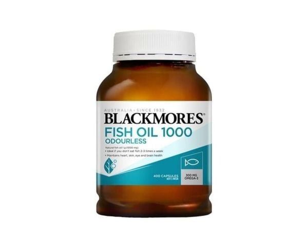 Dầu cá Blackmores Omega Double High Strength Fish Oil
