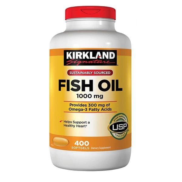 Viên uống dầu cá Kirkland Signature Omega - 3