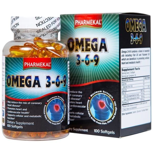 Dầu cá Pharmekal Omega 3-6-9