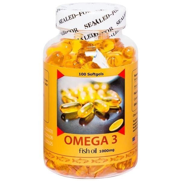 Dầu cá Omega-3 Alaska Fish Oil Sirio Pharma