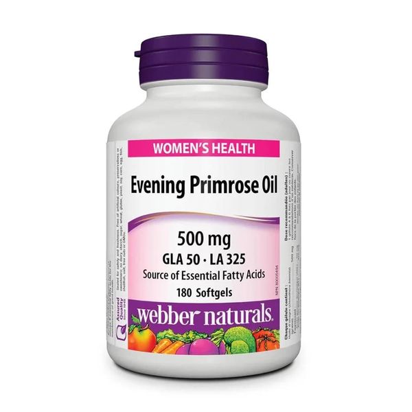 Tinh dầu hoa anh thảo Webber Naturals Evening Primrose Oil 500mg